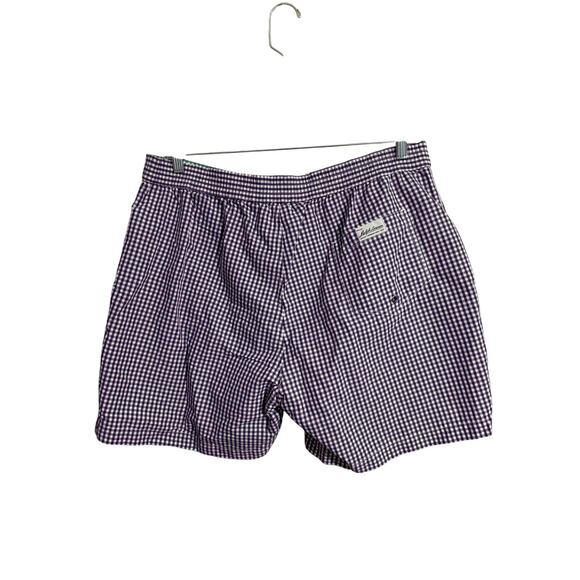 POLO Ralph Lauren Purple Check Swim Trunks XXL - Picture 2 of 5